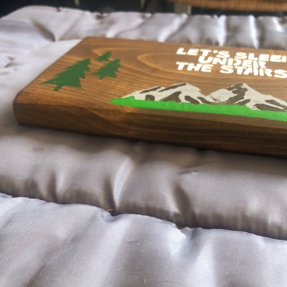 Homemade art on wood - Picture 4 of 4